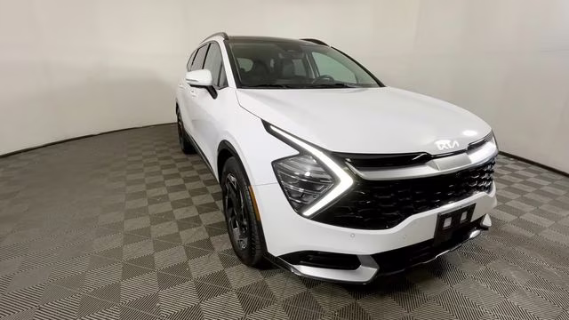 2023 Glacial White Pearl Kia Sportage SX-Prestige FWD SUV