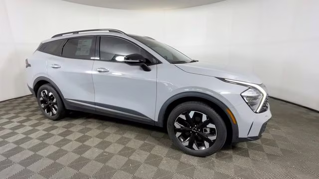 2023 Wolf Gray Kia Sportage X-Line AWD SUV