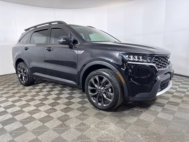 2022 Ebony Black Kia Sorento X-Line EX AWD SUV