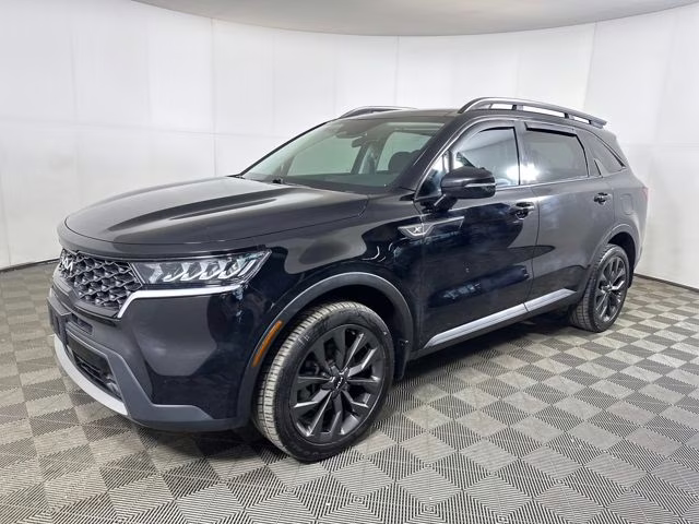 2022 Ebony Black Kia Sorento X-Line EX AWD SUV