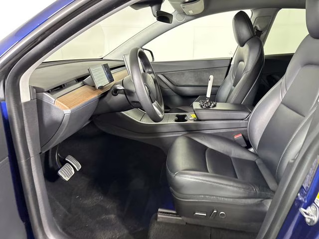 2021 Deep Blue Metallic Tesla Model Y Long Range AWD SUV