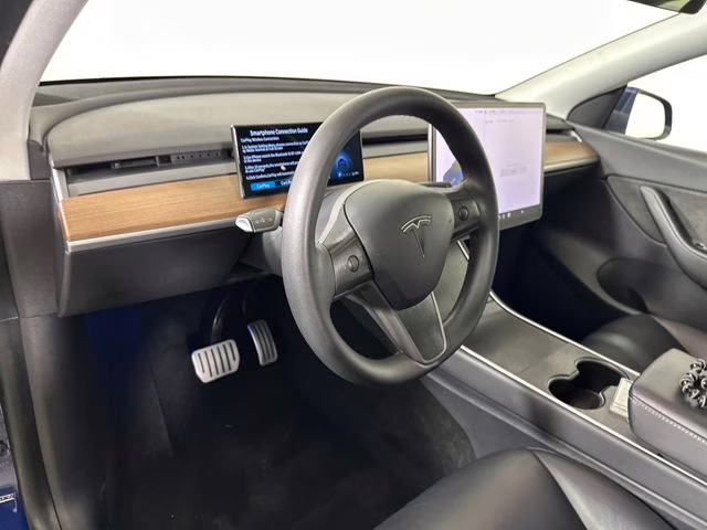 2021 Deep Blue Metallic Tesla Model Y Long Range AWD SUV