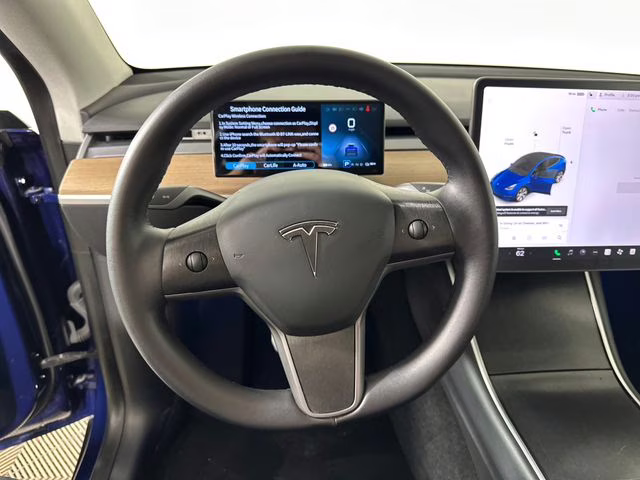 2021 Deep Blue Metallic Tesla Model Y Long Range AWD SUV