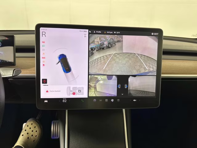 2021 Deep Blue Metallic Tesla Model Y Long Range AWD SUV
