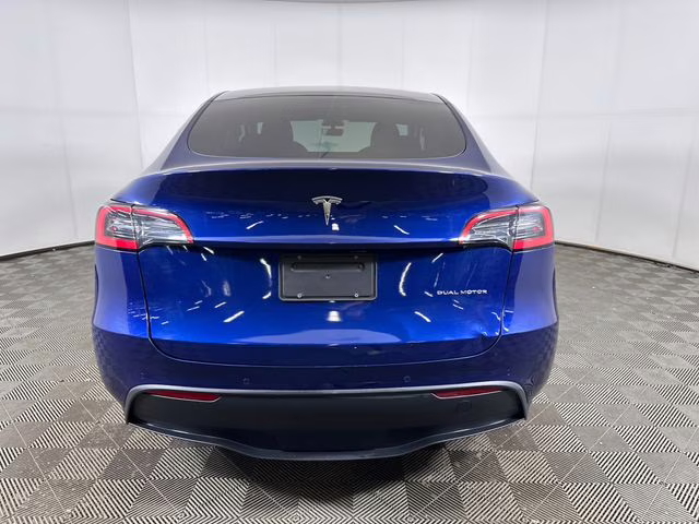 2021 Deep Blue Metallic Tesla Model Y Long Range AWD SUV