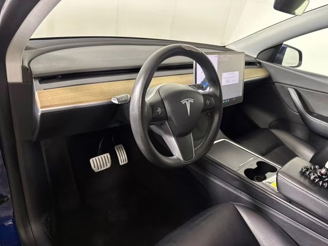 2022 Deep Blue Metallic Tesla Model Y Performance AWD SUV
