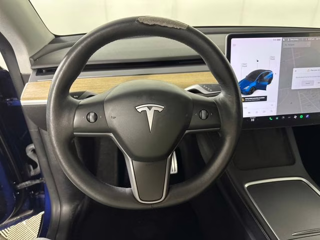 2022 Deep Blue Metallic Tesla Model Y Performance AWD SUV