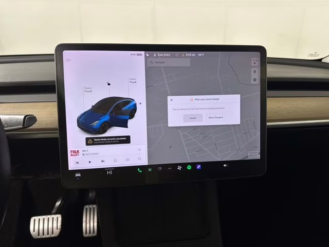 2022 Deep Blue Metallic Tesla Model Y Performance AWD SUV