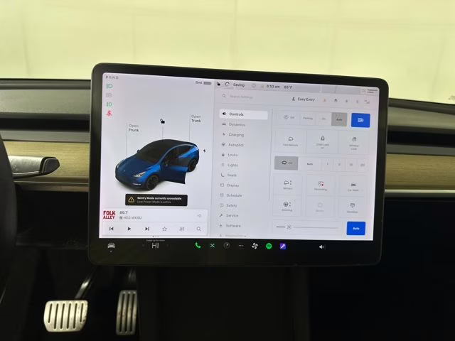 2022 Deep Blue Metallic Tesla Model Y Performance AWD SUV