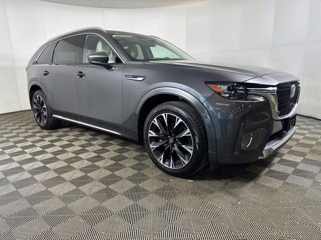2024 Machine Gray Metallic Mazda CX-90 3.3 Turbo S AWD SUV