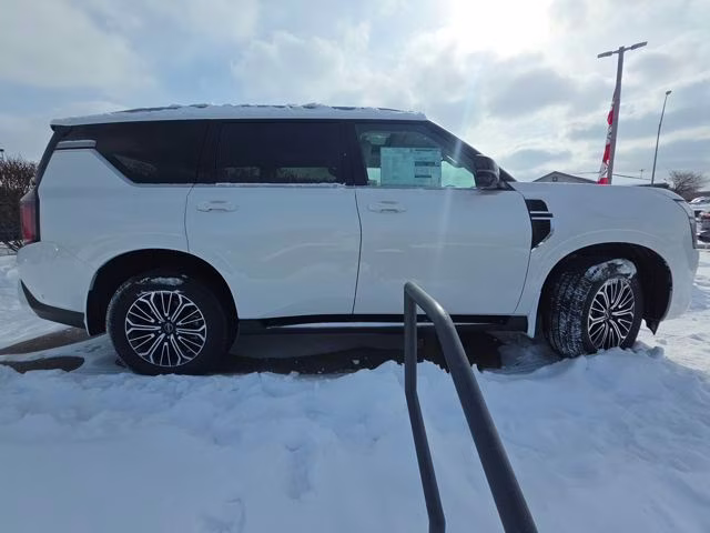 2026 Aspen White Tricoat Nissan Armada Platinum 4X4 SUV