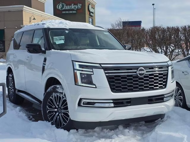 2026 Aspen White Tricoat Nissan Armada Platinum 4X4 SUV