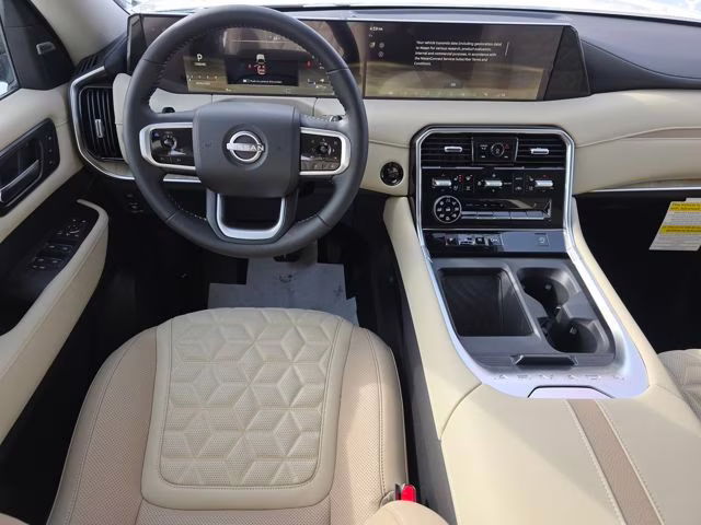 2026 Aspen White Tricoat Nissan Armada Platinum 4X4 SUV