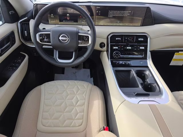 2026 Aspen White Tricoat Nissan Armada Platinum 4X4 SUV