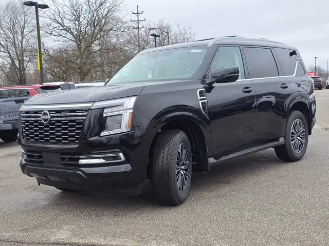 2026 Super Black Nissan Armada Platinum 4X4 SUV