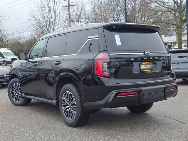 2026 Super Black Nissan Armada Platinum 4X4 SUV