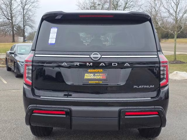2026 Super Black Nissan Armada Platinum 4X4 SUV