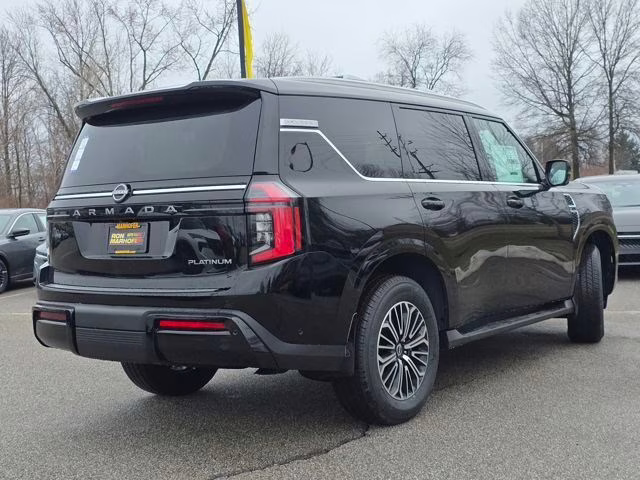 2026 Super Black Nissan Armada Platinum 4X4 SUV