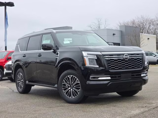 2026 Super Black Nissan Armada Platinum 4X4 SUV