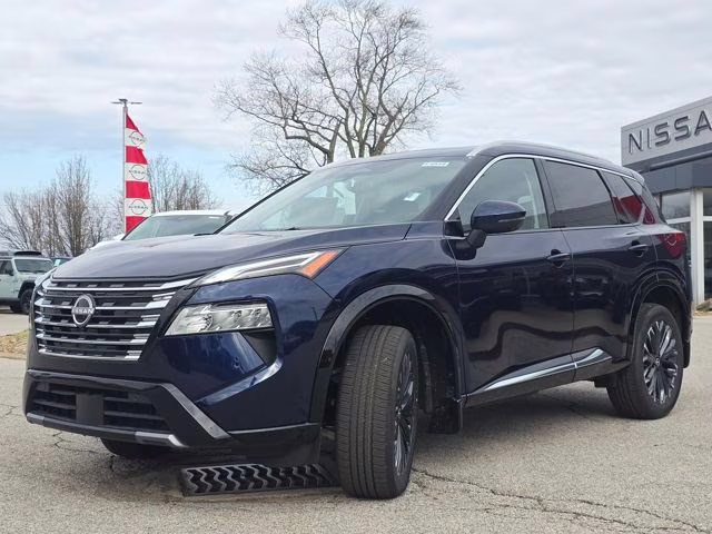 2026 Deep Ocean Blue Pearl Nissan Rogue Platinum AWD SUV