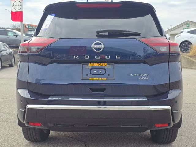 2026 Deep Ocean Blue Pearl Nissan Rogue Platinum AWD SUV