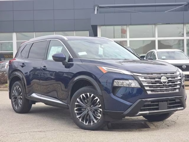 2026 Deep Ocean Blue Pearl Nissan Rogue Platinum AWD SUV