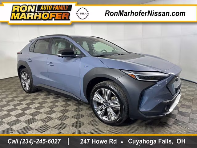 2023 Harbor Mist Gray Pearl Subaru Solterra Limited AWD SUV