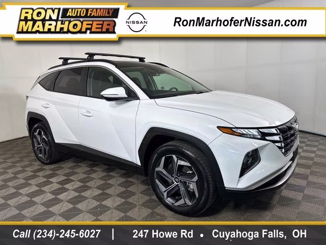 2024 White Pearl Hyundai Tucson Hybrid SEL Convenience AWD SUV