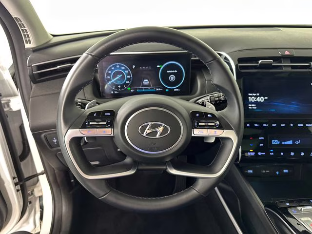 2024 White Pearl Hyundai Tucson Hybrid SEL Convenience AWD SUV