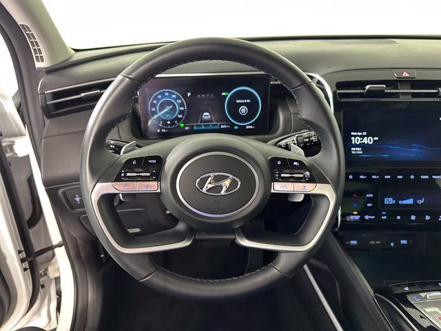 2024 White Pearl Hyundai Tucson Hybrid SEL Convenience AWD SUV
