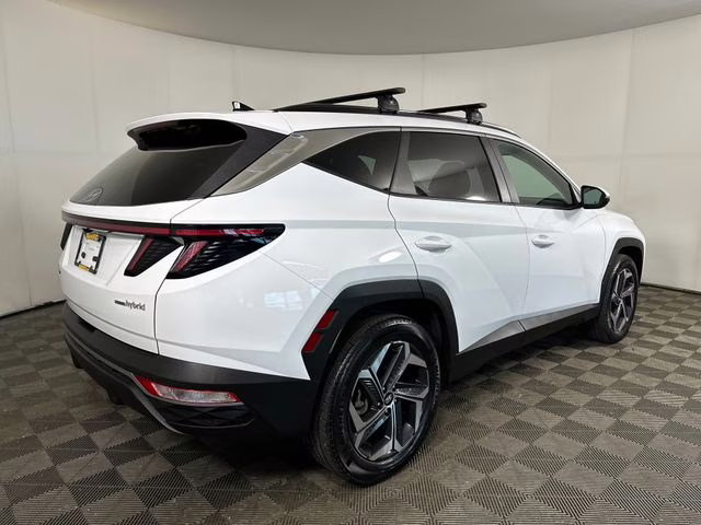 2024 White Pearl Hyundai Tucson Hybrid SEL Convenience AWD SUV