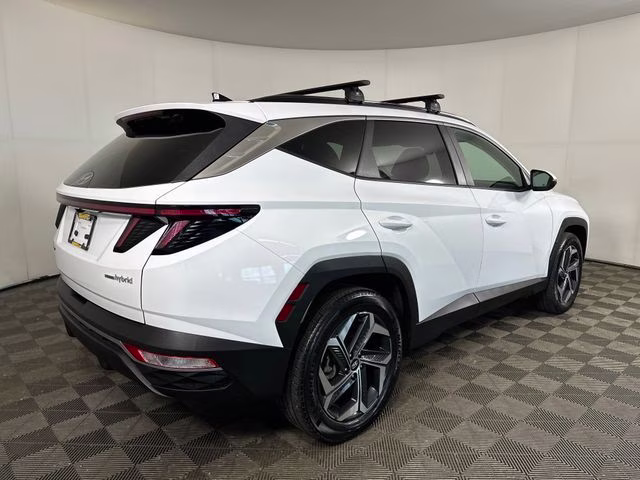 2024 White Pearl Hyundai Tucson Hybrid SEL Convenience AWD SUV