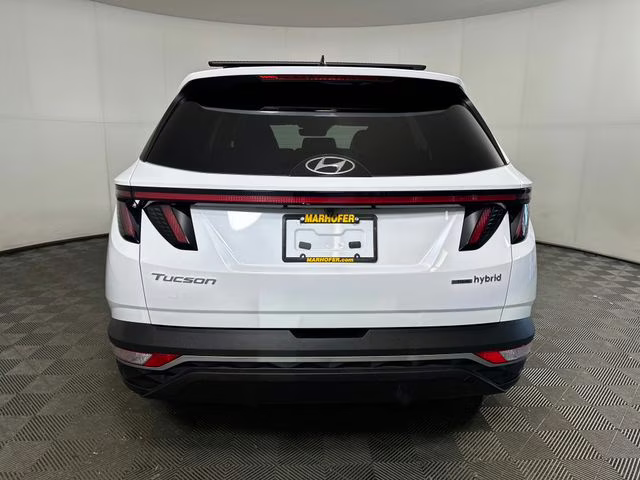 2024 White Pearl Hyundai Tucson Hybrid SEL Convenience AWD SUV