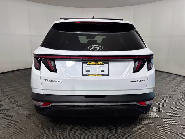 2024 White Pearl Hyundai Tucson Hybrid SEL Convenience AWD SUV