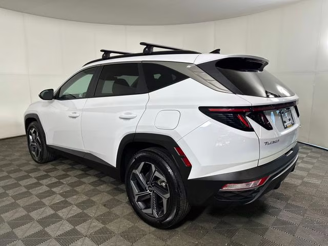 2024 White Pearl Hyundai Tucson Hybrid SEL Convenience AWD SUV