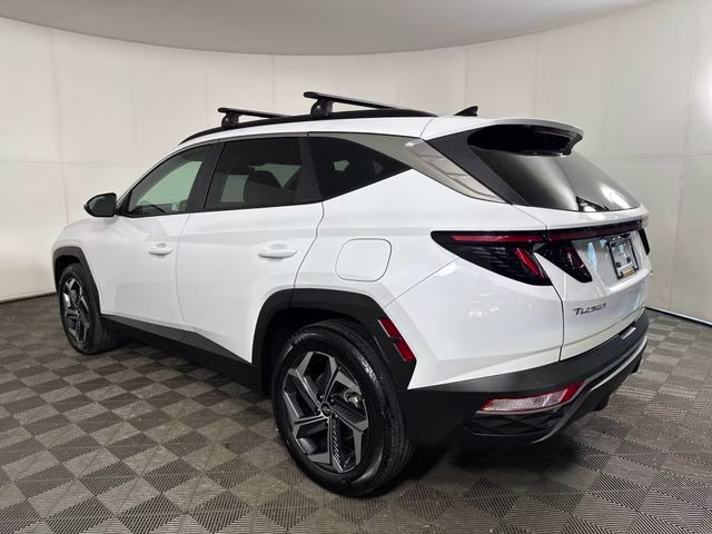 2024 White Pearl Hyundai Tucson Hybrid SEL Convenience AWD SUV