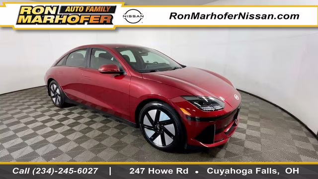 2024 Ultimate Red Hyundai IONIQ 6 SE RWD Sedan