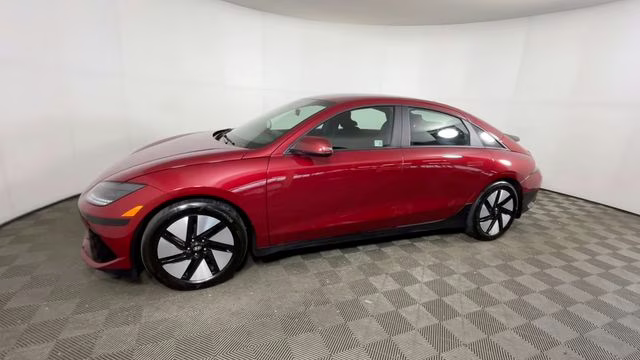 2024 Ultimate Red Hyundai IONIQ 6 SE RWD Sedan
