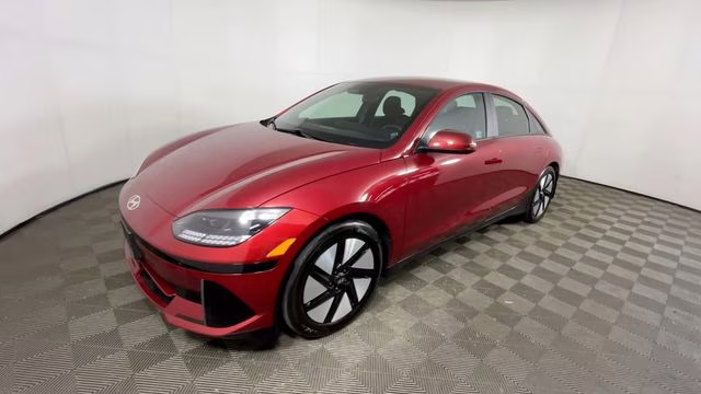 2024 Ultimate Red Hyundai IONIQ 6 SE RWD Sedan