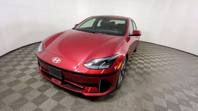 2024 Ultimate Red Hyundai IONIQ 6 SE RWD Sedan