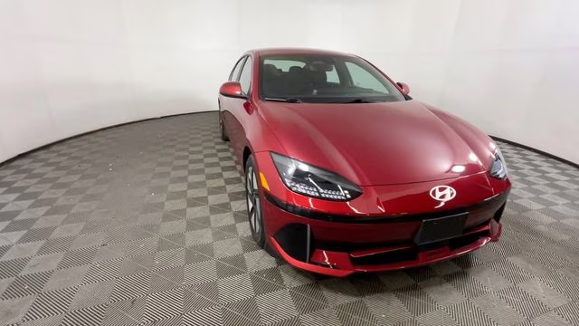 2024 Ultimate Red Hyundai IONIQ 6 SE RWD Sedan