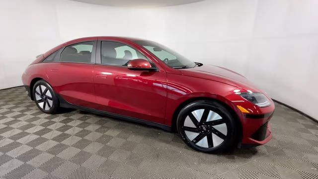 2024 Ultimate Red Hyundai IONIQ 6 SE RWD Sedan