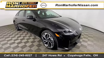 2024 Onyx Black Hyundai IONIQ 6 SEL RWD Sedan