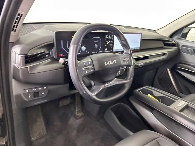 2024 Aurora Black Pearl Kia EV9 Wind AWD SUV
