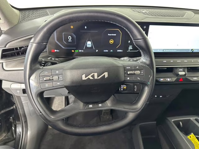 2024 Aurora Black Pearl Kia EV9 Wind AWD SUV