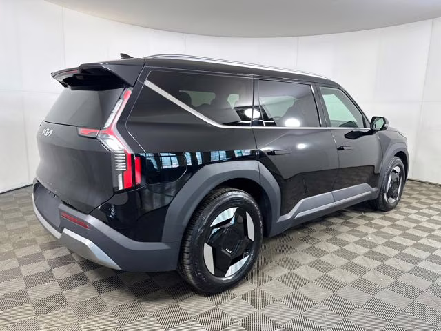2024 Aurora Black Pearl Kia EV9 Wind AWD SUV