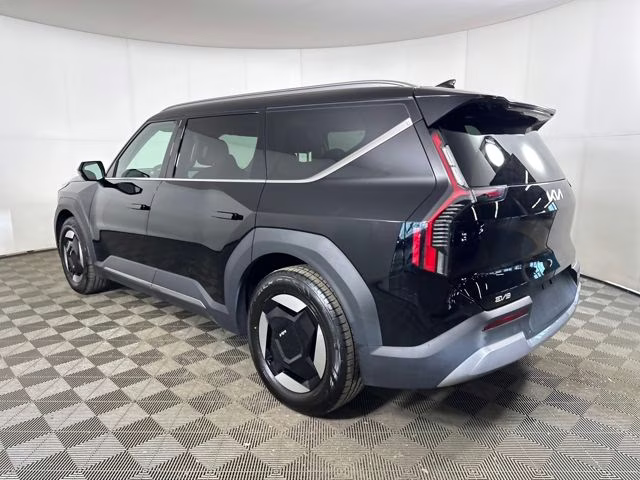 2024 Aurora Black Pearl Kia EV9 Wind AWD SUV