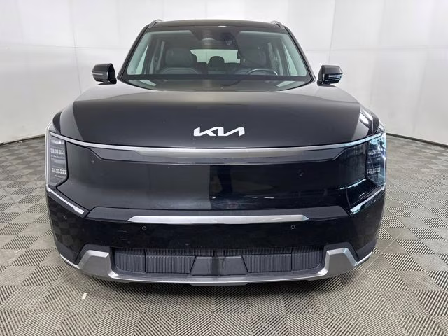2024 Aurora Black Pearl Kia EV9 Wind AWD SUV