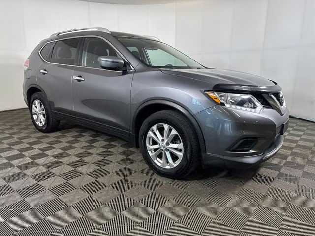2016 Gun Metallic Nissan Rogue SV AWD SUV