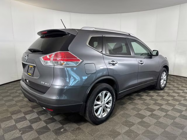 2016 Gun Metallic Nissan Rogue SV AWD SUV